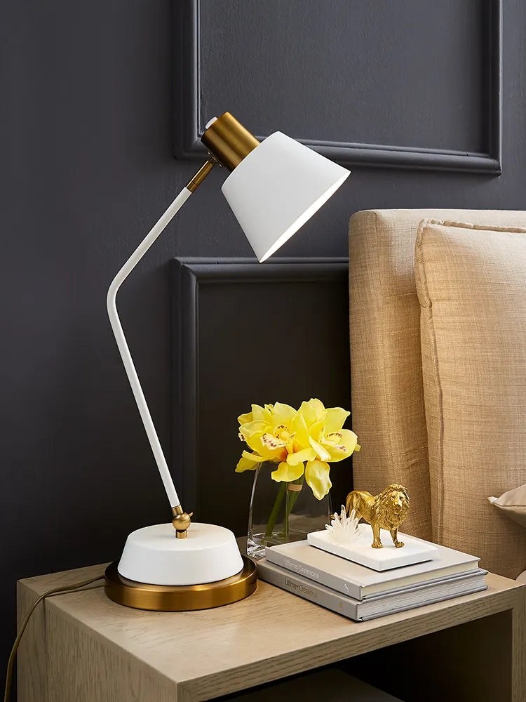 Lampe de table de chevet de chambre à coucher à coucher nordique - vue 4 sur 7
