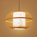 lanterne rustique japonaise osier bambou