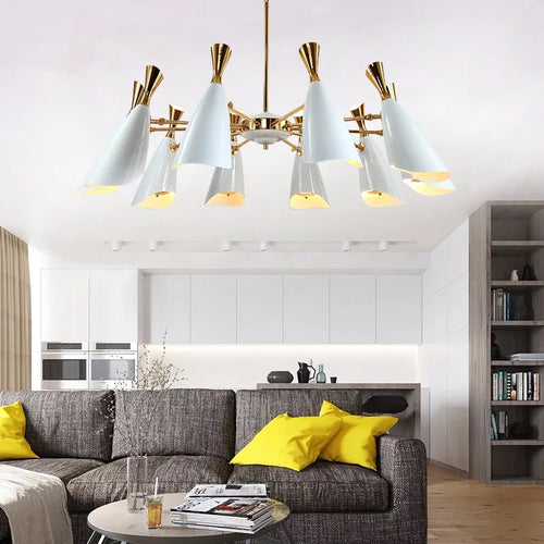 lustre moderne design nordique pour intérieur élégant - vue 2 sur 14