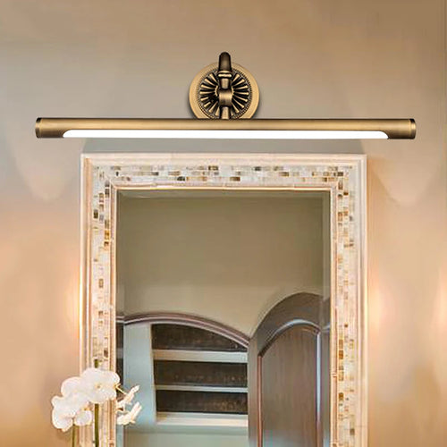 Applique murale Led Vintage en cuivre pour salle de bains - vue 3 sur 6