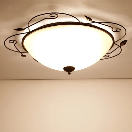 plafonnier moderne en verre style industriel pour éclairage décoratif - vue 4 sur 5