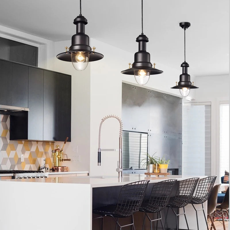 suspension créative industrielle minimaliste pour intérieur moderne - vue 4 sur 7