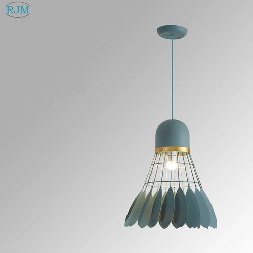 lampes suspendues modernes en fer nordiques pour éclairage led - vue 9 sur 10