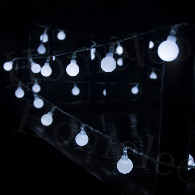 guirlande lumineuse à led pour décoration de noël et mariage - vue 4 sur 9