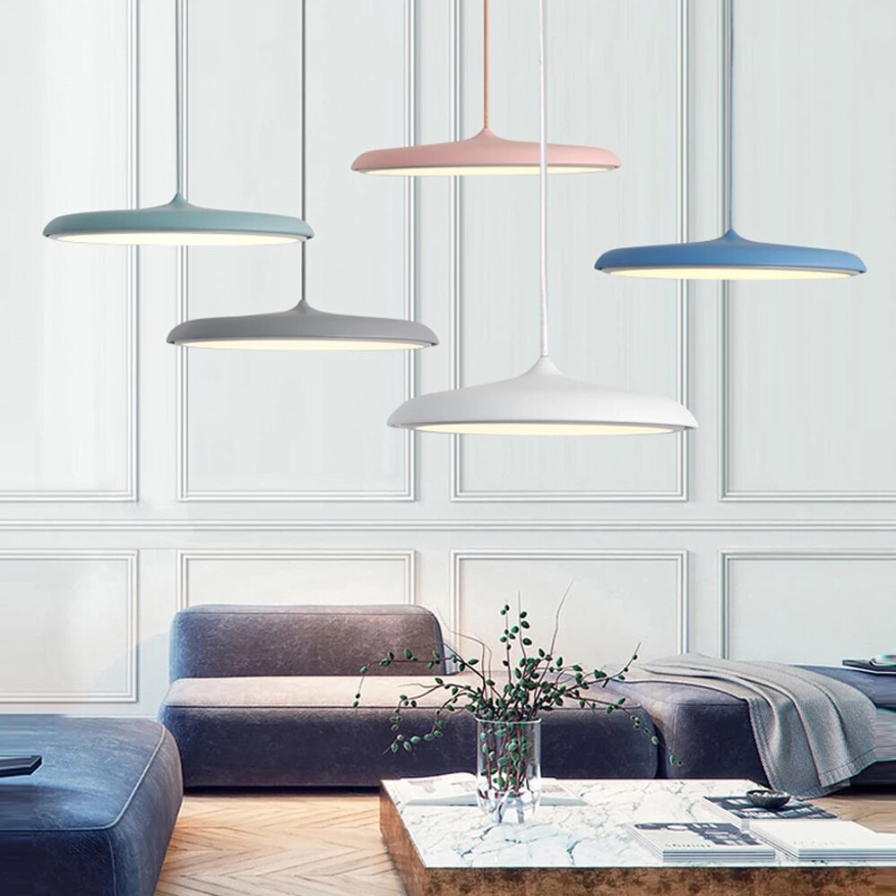 Suspension LED post-modernes nordiques - vue 2 sur 6