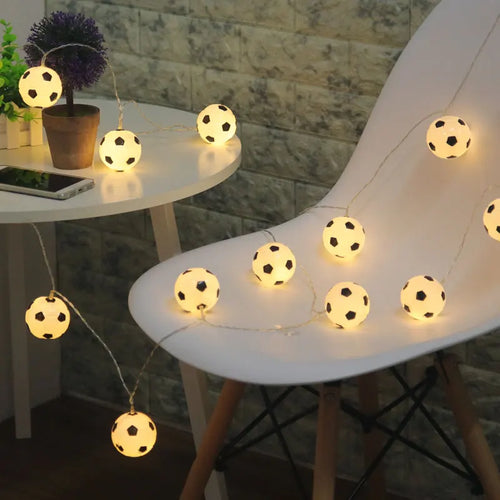 guirlande led pour décoration extérieure football noël mariage - vue 6 sur 6