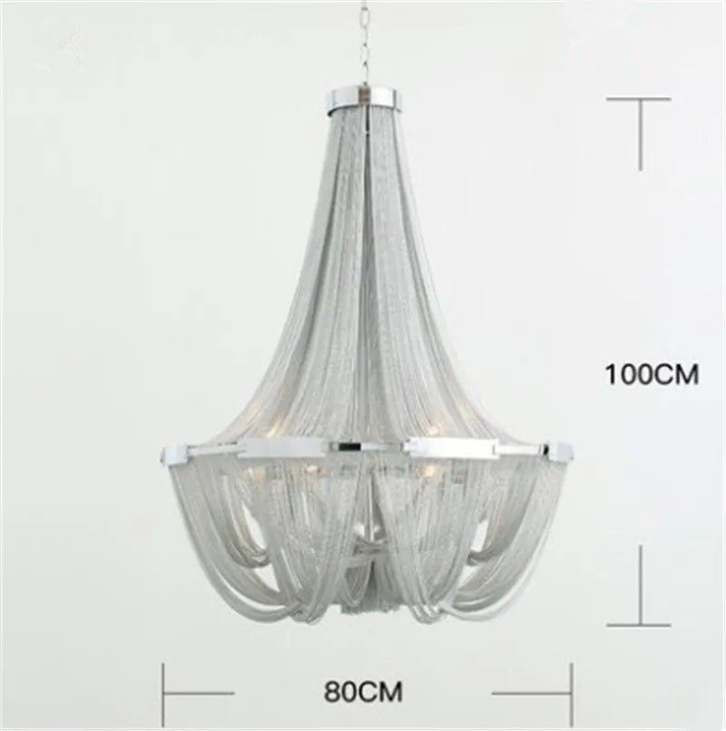 suspension moderne en aluminium design pour un éclairage élégant - vue 9 sur 9