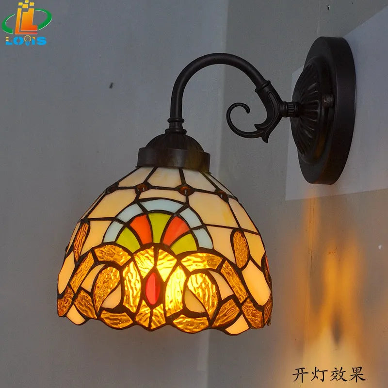 applique murale led de style baroque européen éclairage décoratif intérieur - vue 8 sur 8