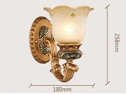 applique murale vintage rétro luminaire de luxe européen - vue 6 sur 11