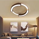 plafonnier led moderne superposition suspension maison