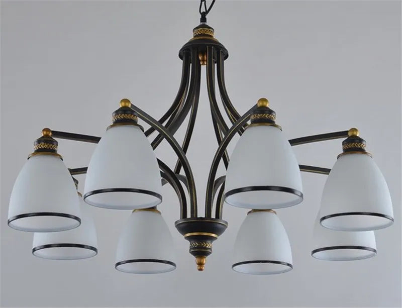 lustre en verre moderne pour un éclairage élégant - vue 4 sur 14
