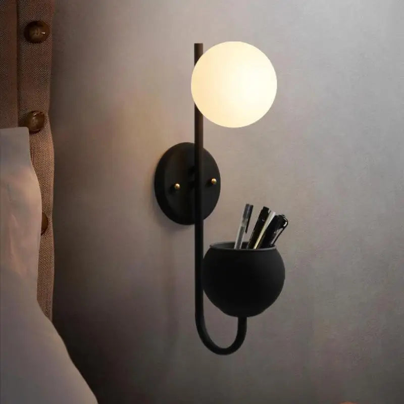 applique murale moderne effet miroir style nordique décoratif - vue 2 sur 9