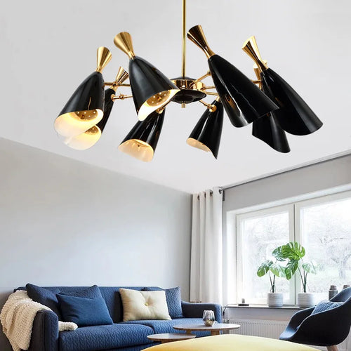 lustre moderne design nordique pour intérieur élégant - vue 3 sur 14