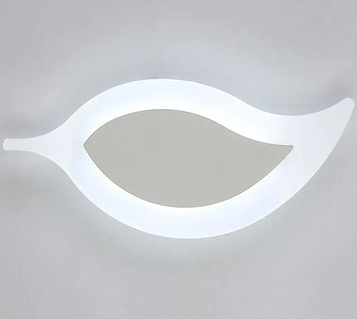 applique murale led moderne feuille surface montée pour décoration maison - vue 7 sur 6