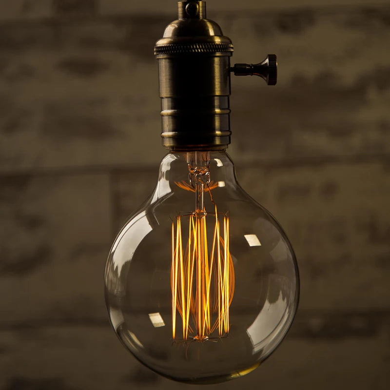 ampoules vintage rétro décoratives style edison 6 pièces