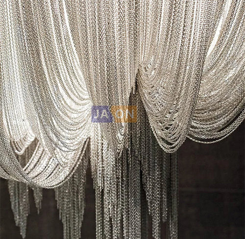 lampadaire design en métal et chrome pour intérieur moderne - vue 6 sur 6