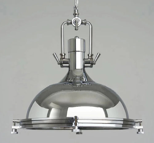 lustre industriel en fer style nordique pour cadeaux de nouvel an - vue 4 sur 14