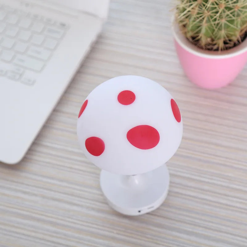 lampe de table tactile usb champignon led pour enfants - vue 4 sur 5