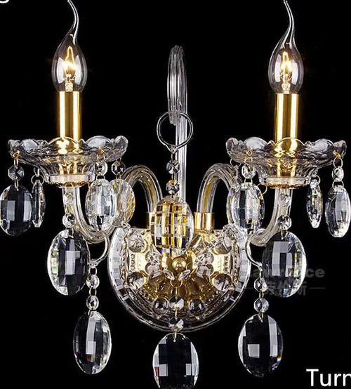 lustre en cristal moderne avec lumière design élégant - vue 11 sur 11