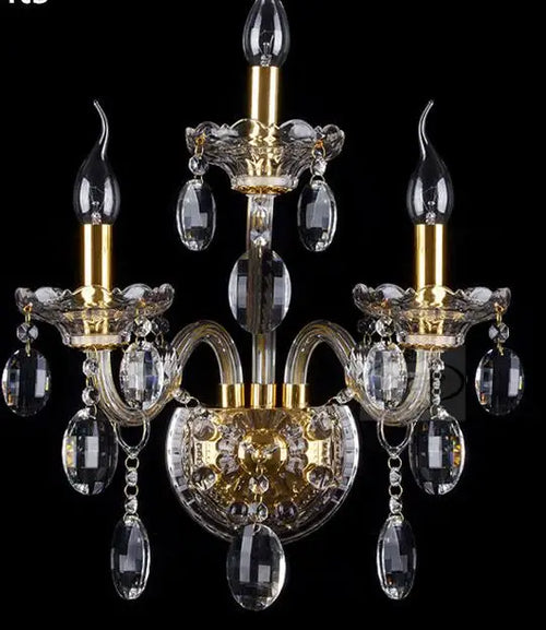 lustre en cristal moderne avec lumière design élégant - vue 12 sur 11