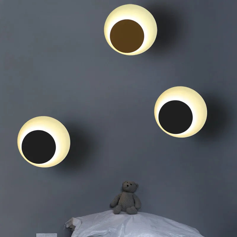 applique murale led moderne rotative pour intérieur - vue 4 sur 16