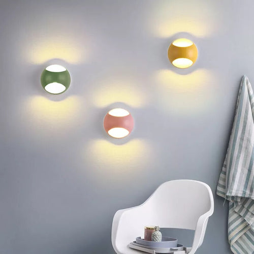 applique murale led luminaire intérieur escalier miroir éclairage - vue 2 sur 11