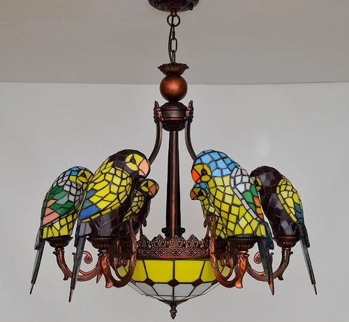 lustre suspendu perroquet lampe créative pour bar et club - vue 6 sur 12
