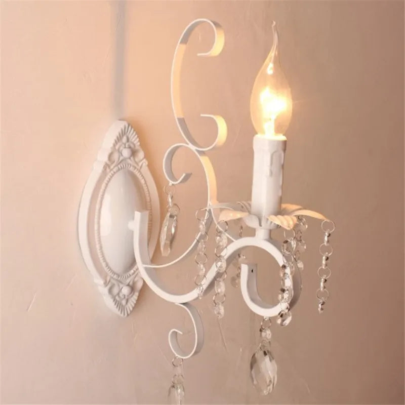 applique murale rétro en fer pour décoration intérieure et extérieure - vue 9 sur 12
