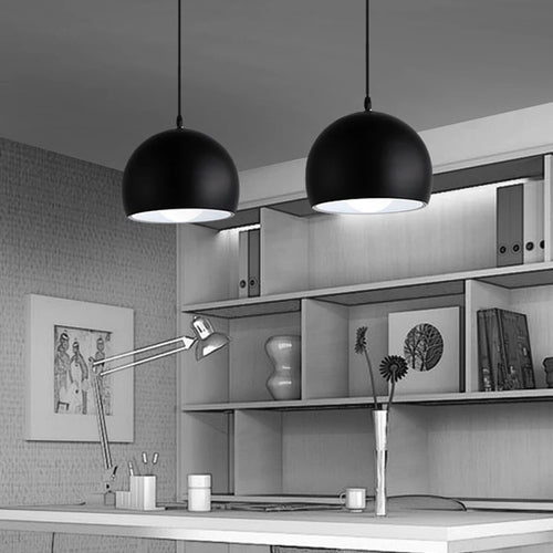 suspension luminaire simple moderne pour café restaurant - vue 3 sur 8