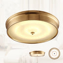 plafonnier led cuivre style vintage campagnard européen