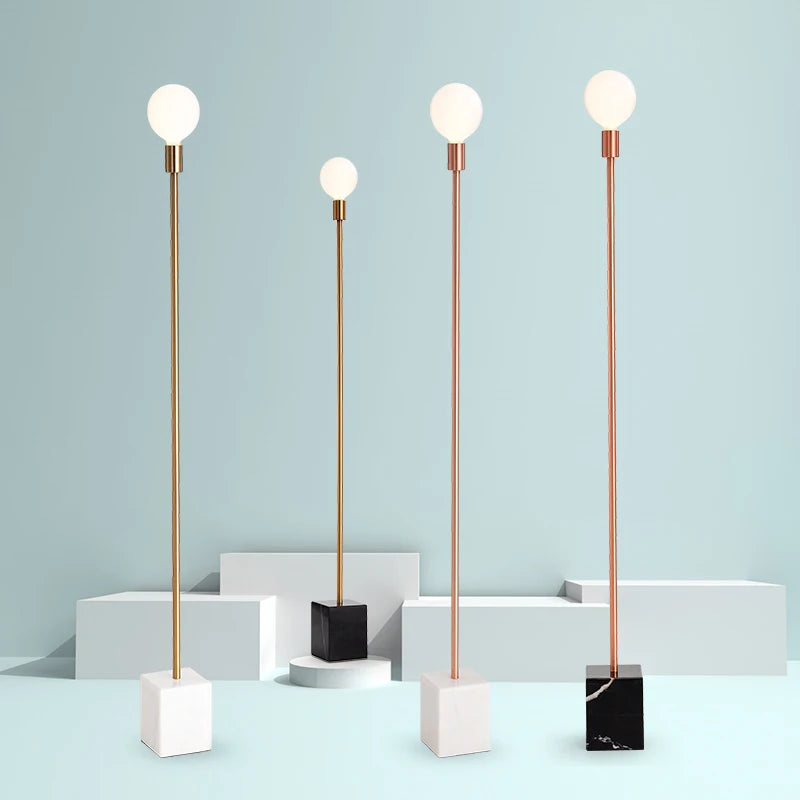 lampe à poser en marbre moderne pour décoration nordique créative - vue 3 sur 9