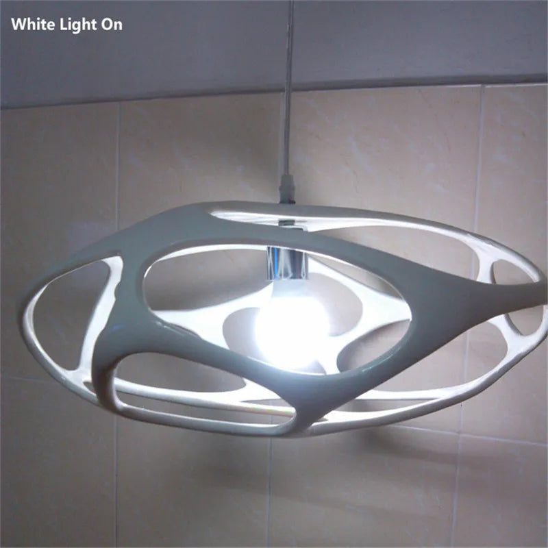 gzmj moderne nid d'oiseau luminaire suspendu loft lumières - vue 9 sur 9