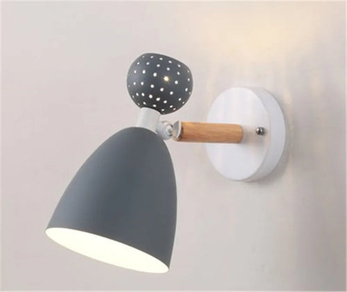 applique murale nordique moderne en bois pour lecture - vue 10 sur 13