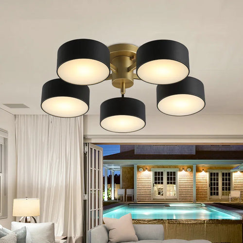 plafonnier led créatif pour un éclairage moderne et original - vue 6 sur 8