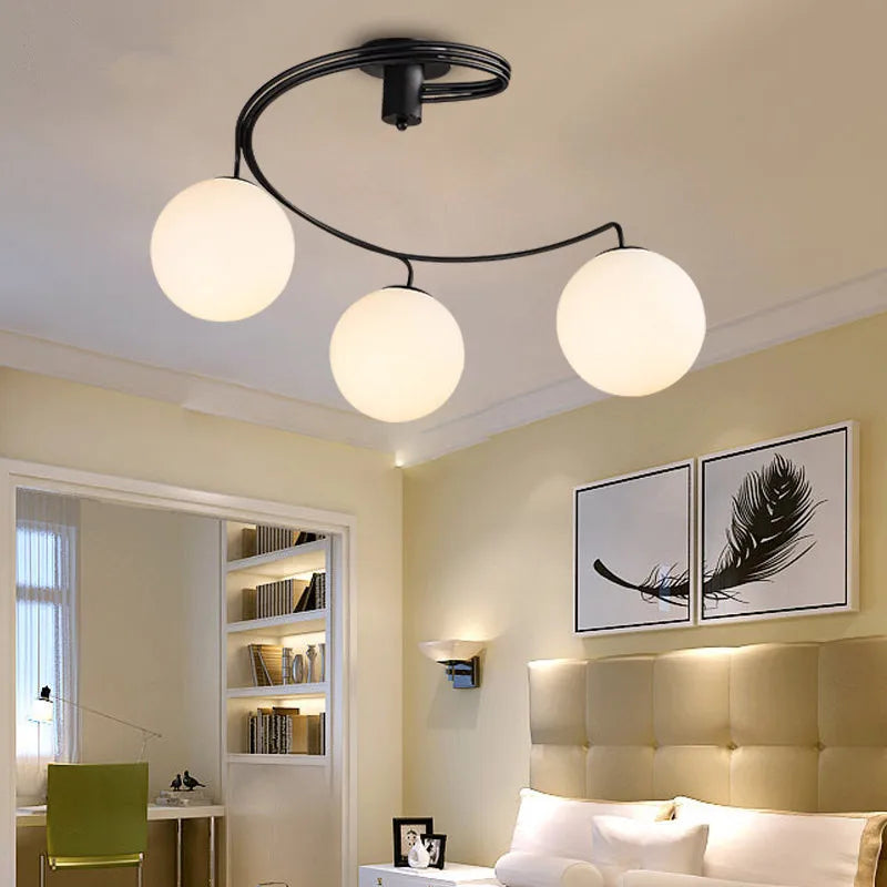 plafonnier led moderne et créatif pour intérieur élégant - vue 5 sur 7