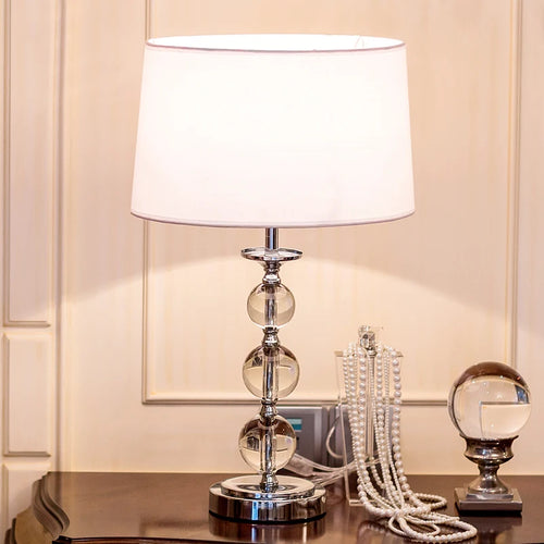 lampe de table led moderne luxueuse veilleuse décoration - vue 2 sur 8