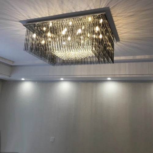 plafonnier en verre design moderne pour un éclairage élégant intérieur - vue 4 sur 10