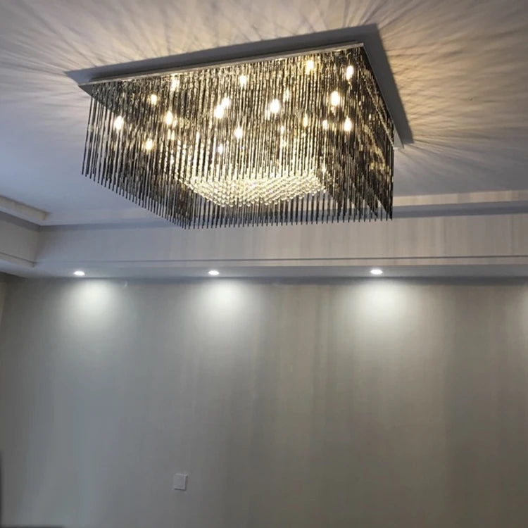 plafonnier en verre design moderne pour un éclairage élégant intérieur - vue 3 sur 10