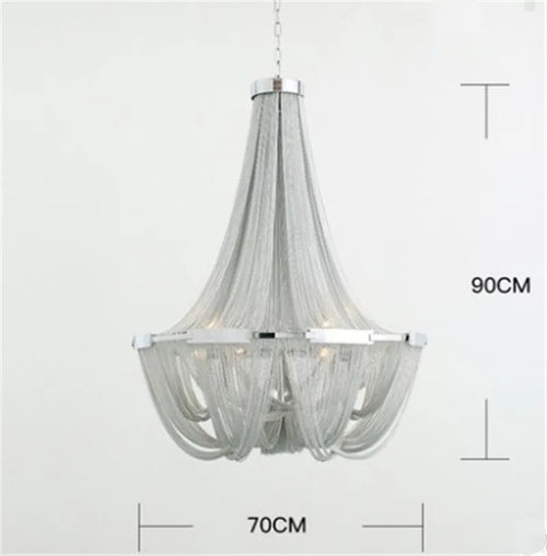 suspension moderne en aluminium design pour un éclairage élégant - vue 9 sur 9