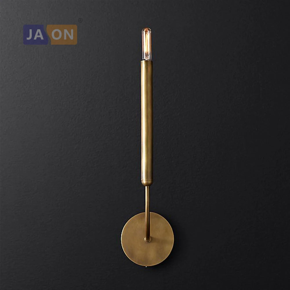 applique murale rétro en fer à LED design classique - vue 5 sur 10