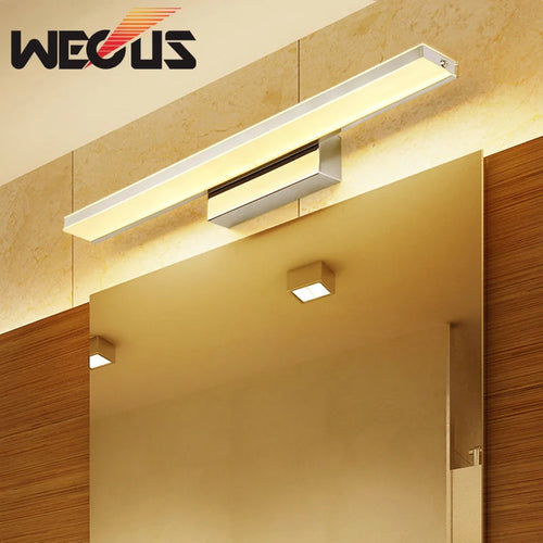applique murale led pour toilette et maquillage moderne - vue 3 sur 6