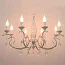 lustre en fer à led pour un éclairage rustique et élégant