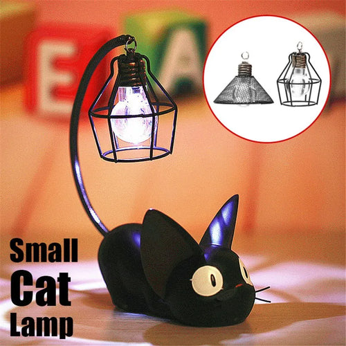 lampe de bureau veilleuse led pour enfants en forme de chat - vue 2 sur 8