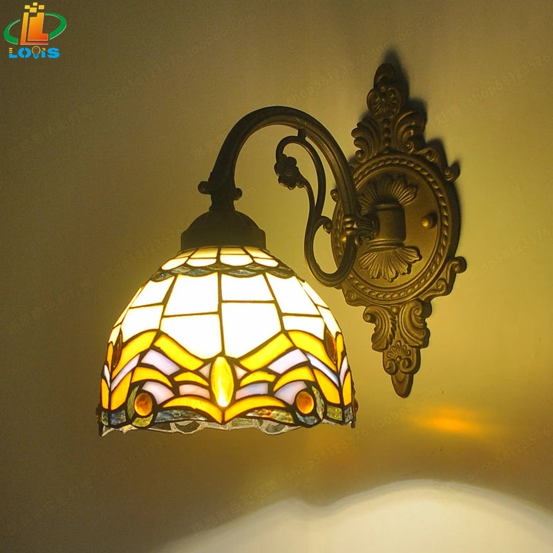 applique murale style européen pour éclairage intérieur et extérieur - vue 1 sur 8