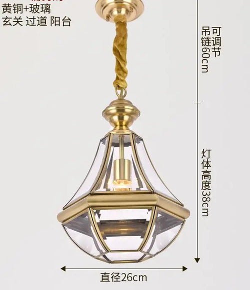 lustre suspendu pour jardin balcon et loft - vue 9 sur 8