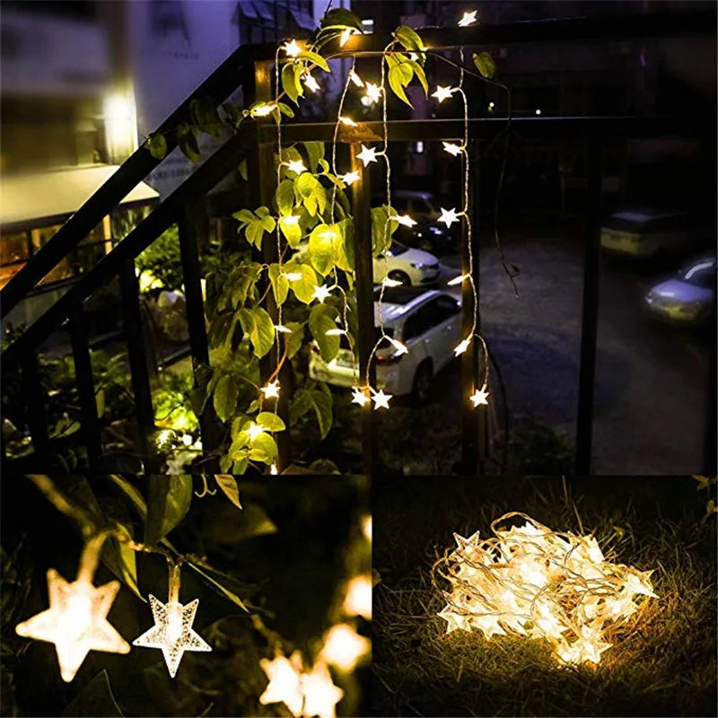 guirlande lumineuse led pour sapin et décorations de fête - vue 5 sur 6