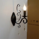 applique murale rétro en fer pour décoration intérieure et extérieure