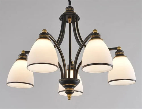 lustre en verre moderne pour un éclairage élégant - vue 13 sur 14