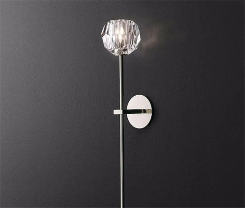 applique murale moderne en verre pour décoration romantique - vue 10 sur 12