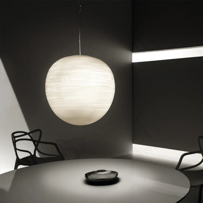 suspension globe rétro gzmj en verre abat-jour luminaire - vue 5 sur 9